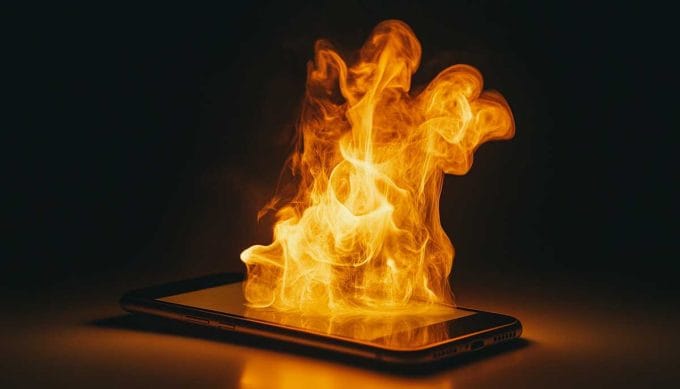 স্মার্টফোন গরম
