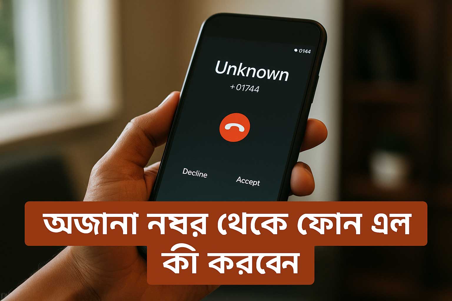 অচেনা ফোন নম্বর